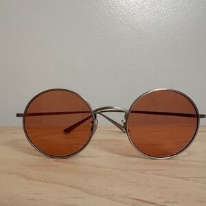 Oliver Peoples The Row After Midnight Sunglasses w/ Persimmon Lenses